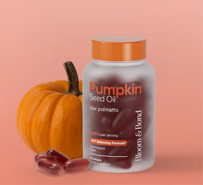 Gélules d'huile de pépins de courge